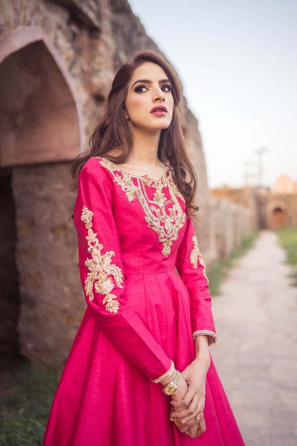 Hot Pink Formal Maxi - Image 5