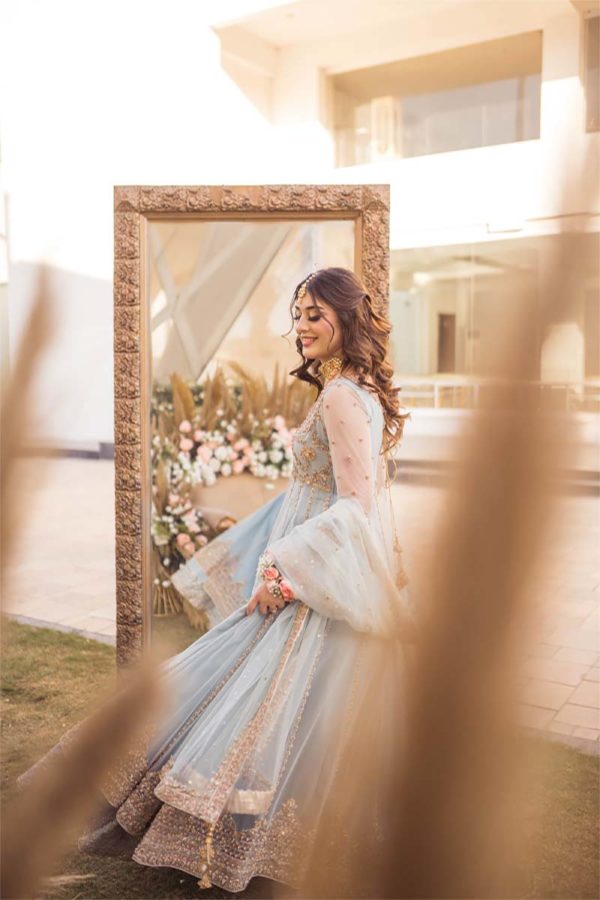 Laraib (Ice Blue Pishwas) - Image 7